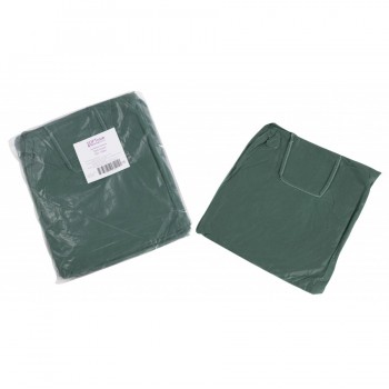 Εξεταστική μπλούζα πράσινο σκούρο non-woven 115 x 137cm 10τμχ SOFTcare 121.002.DG.IS