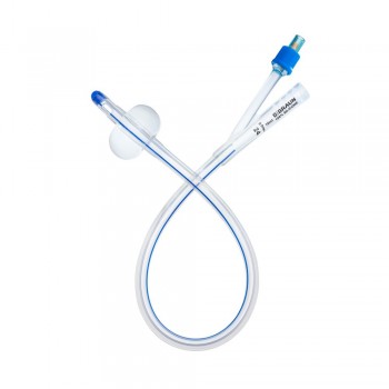 Καθετήρες Folley Catheter 2 way 100% Silicone X-Ray No 12 - Λευκό 1τμχ 410 103