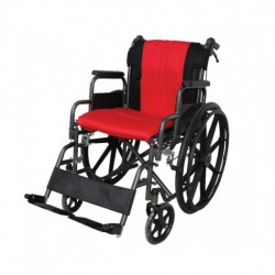 Αναπηρικό Αμαξίδιο Νο46 Κόκκινο – Μαύρο Mobiak Golden 0808480