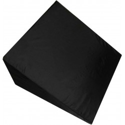 Μαξιλάρι με Κλίση σε Μαύρο χρώμα Triangle Bed Cushion Mobiak 0807949